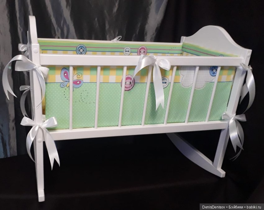 Кроватки для кукол — Мебель для кукол и домиков: фото
