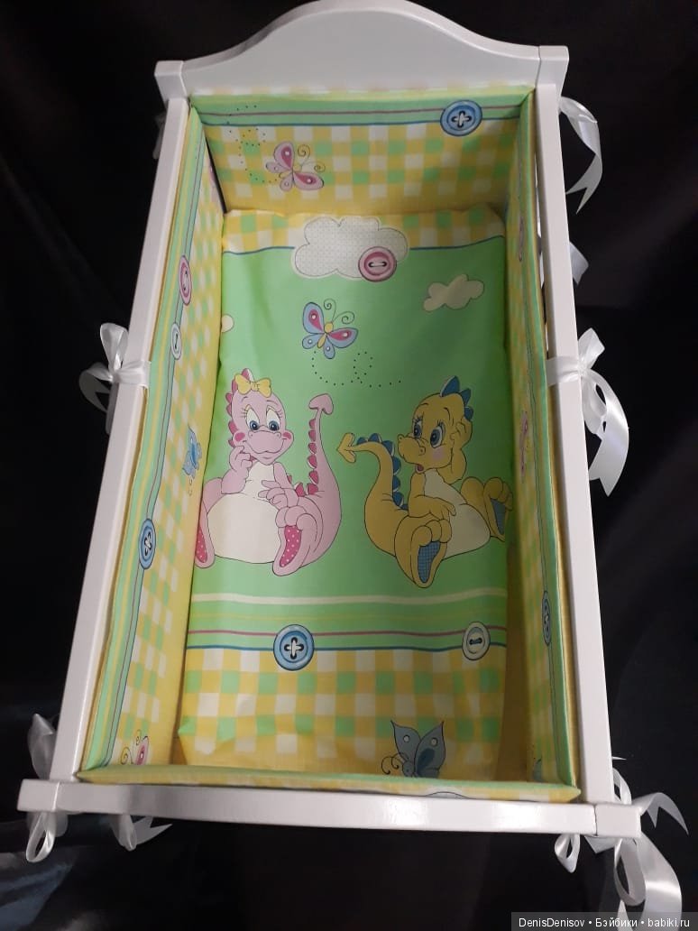 Кроватки для кукол — Мебель для кукол и домиков: фото (фото 2)