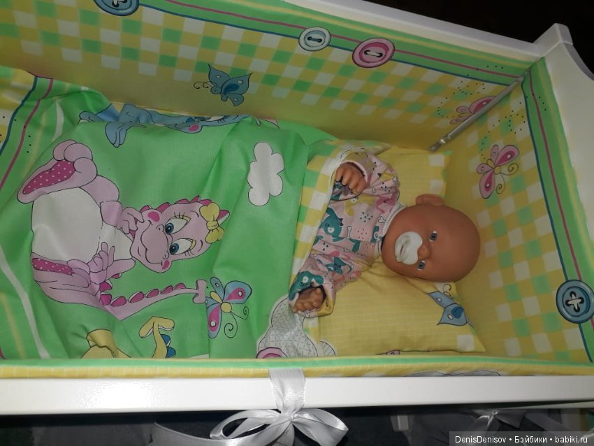 Кроватки для кукол — Мебель для кукол и домиков: фото (фото 6)