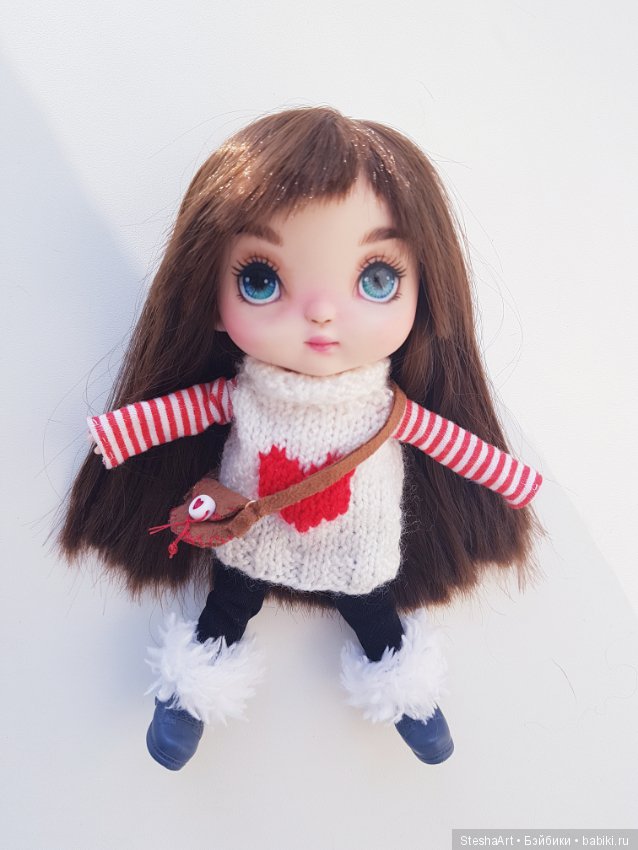 Кнопочка. ООАК гибрида — Куклы Monster High и Ever After High: G1 (фото 4)