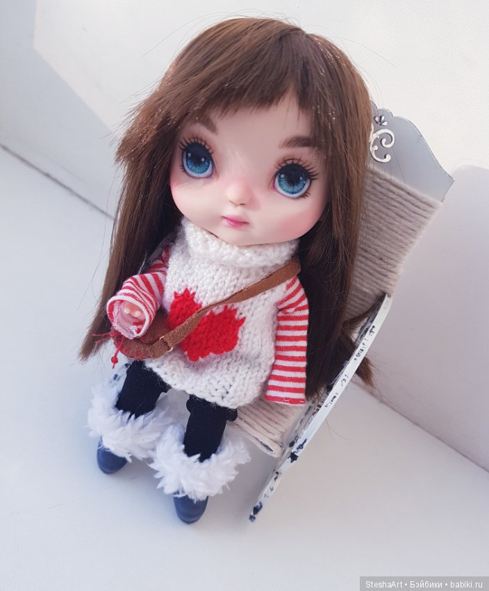 Кнопочка. ООАК гибрида — Куклы Monster High и Ever After High: G1 (фото 9)