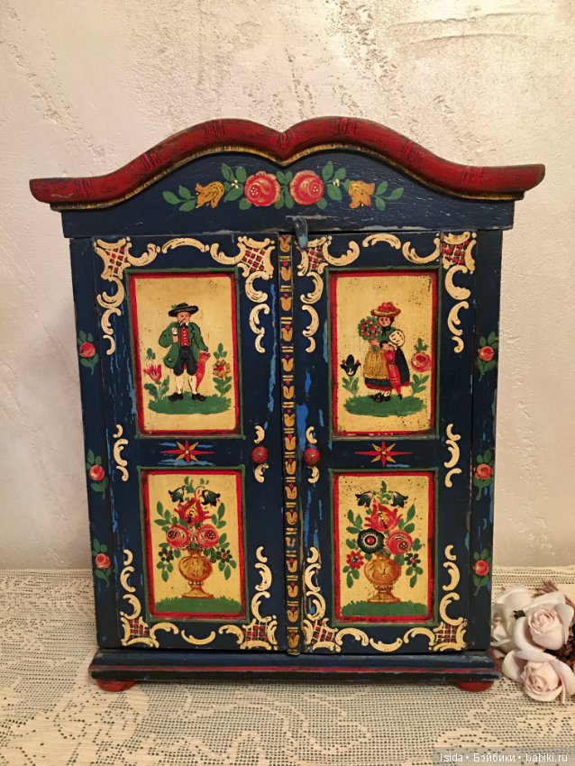 Интересная находка - оригинальный Kathe Kruse шкафчик