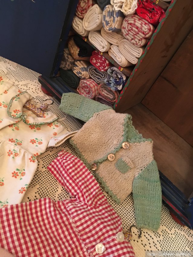 Интересная находка - оригинальный Kathe Kruse шкафчик