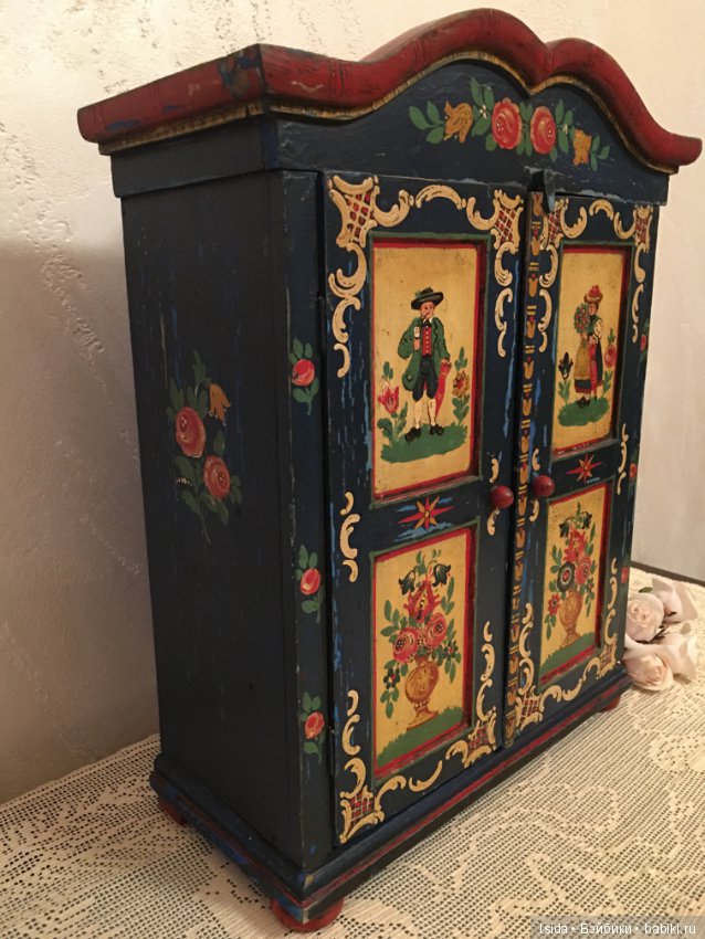 Интересная находка - оригинальный Kathe Kruse шкафчик (фото 7)