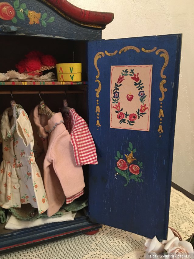 Интересная находка - оригинальный Kathe Kruse шкафчик