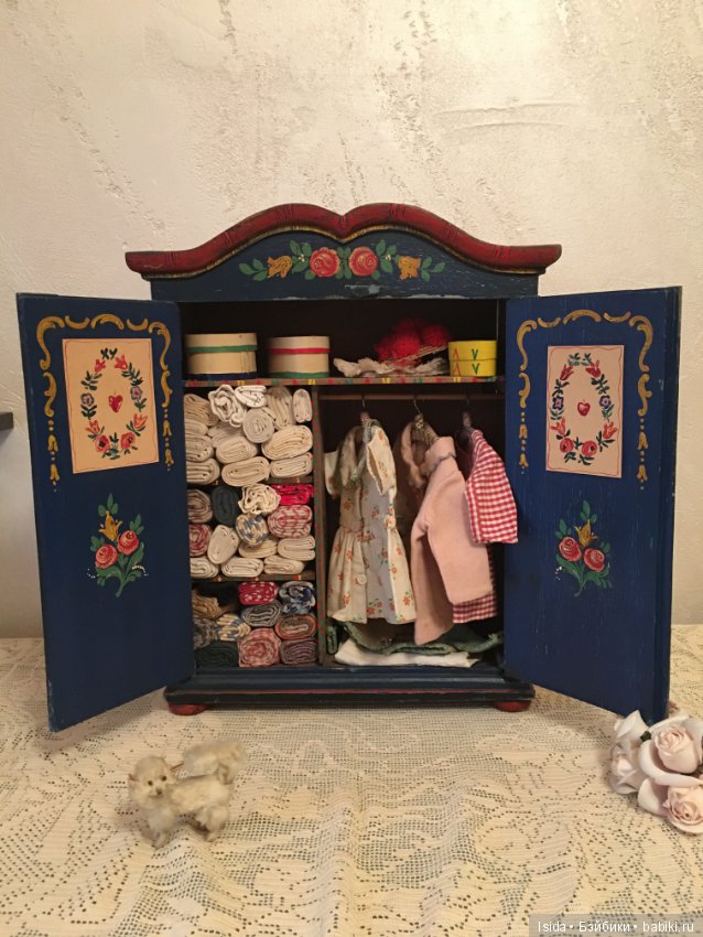 Интересная находка - оригинальный Kathe Kruse шкафчик