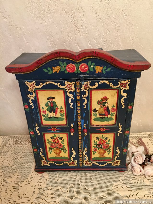 Интересная находка - оригинальный Kathe Kruse шкафчик (фото 2)