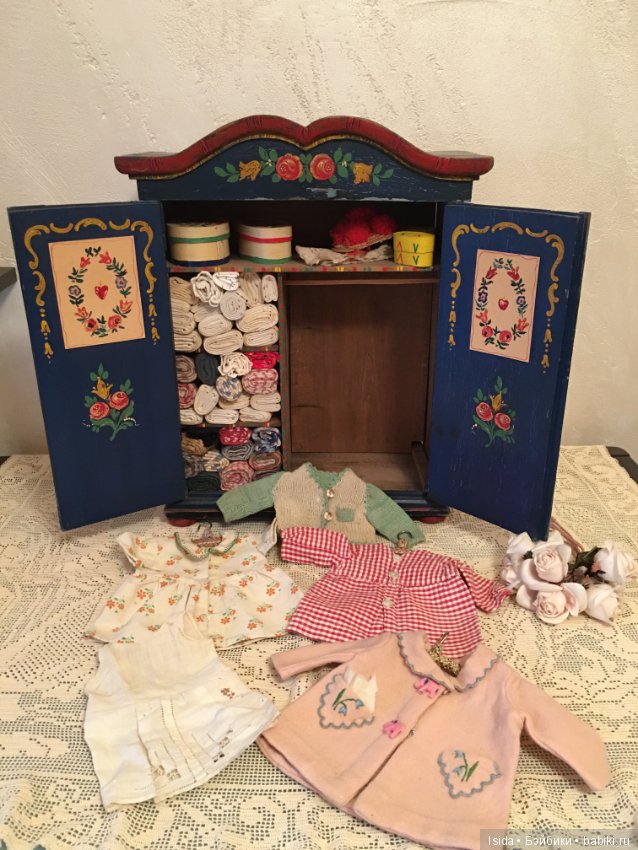 Интересная находка - оригинальный Kathe Kruse шкафчик