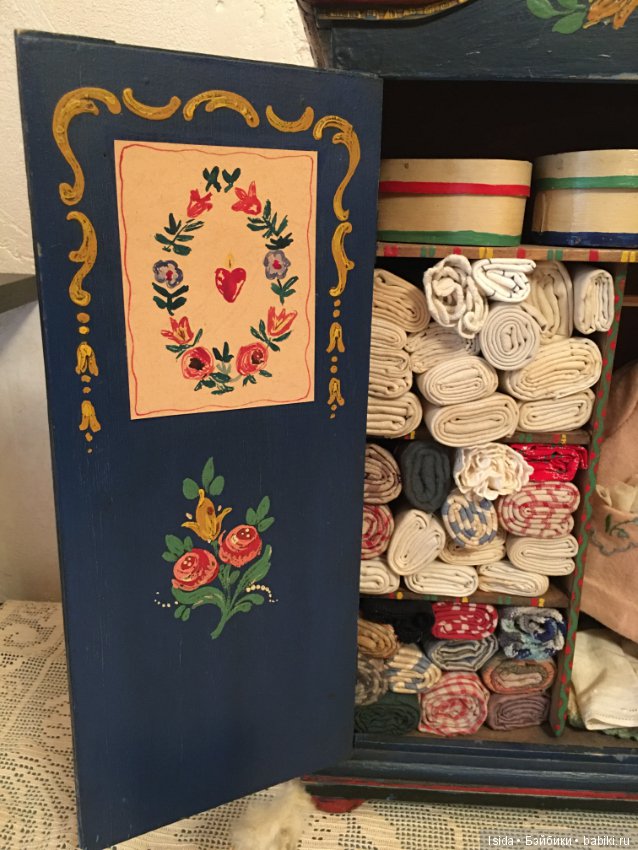 Интересная находка - оригинальный Kathe Kruse шкафчик