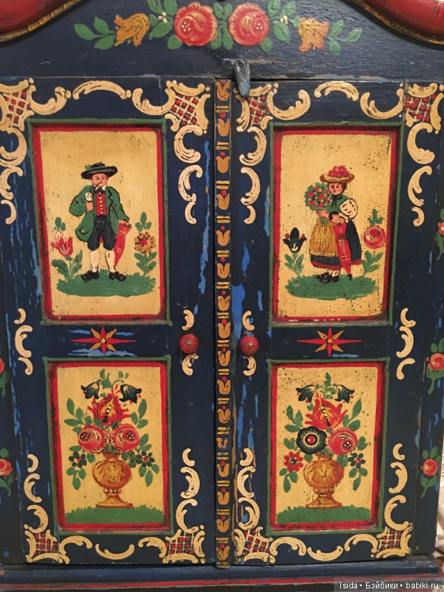 Интересная находка - оригинальный Kathe Kruse шкафчик (фото 3)