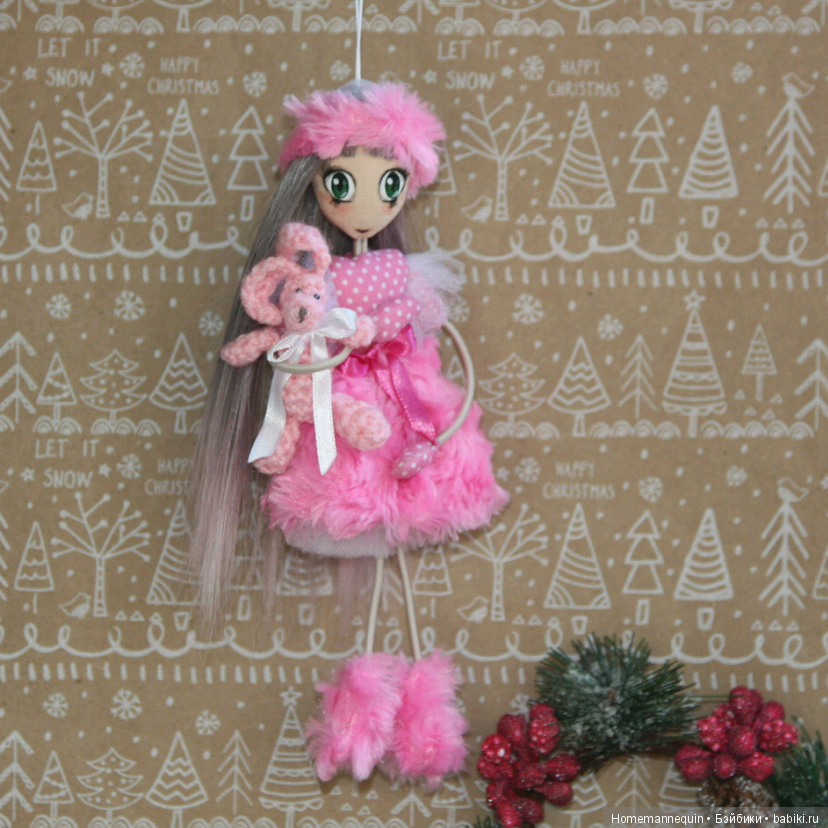 Новогоднее настроение — Авторские текстильные куклы: Вальдорфские (фото 2)
