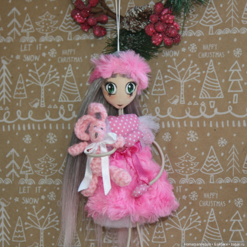 Новогоднее настроение — Авторские текстильные куклы: Вальдорфские