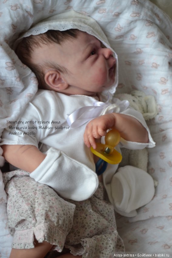 Мэдисон работа по фото. Кукла реборн Анны Морозовой