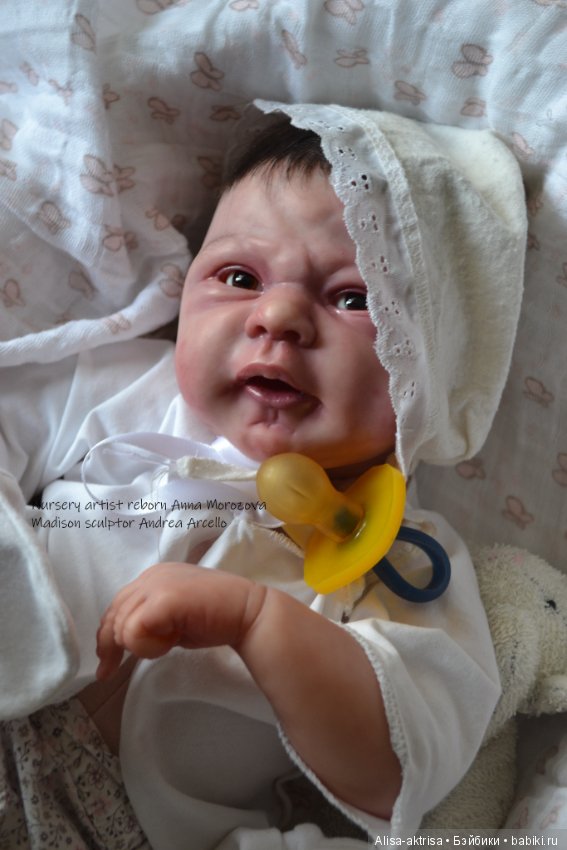 Мэдисон работа по фото. Кукла реборн Анны Морозовой