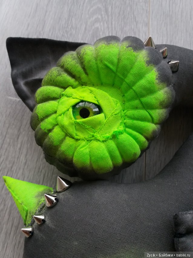 Чердачный монстр — Текстильные игрушки и примитивы: кофейные (фото 3)