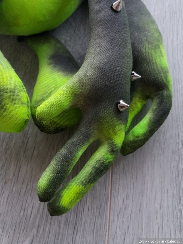 Чердачный монстр — Текстильные игрушки и примитивы: кофейные (фото 6)