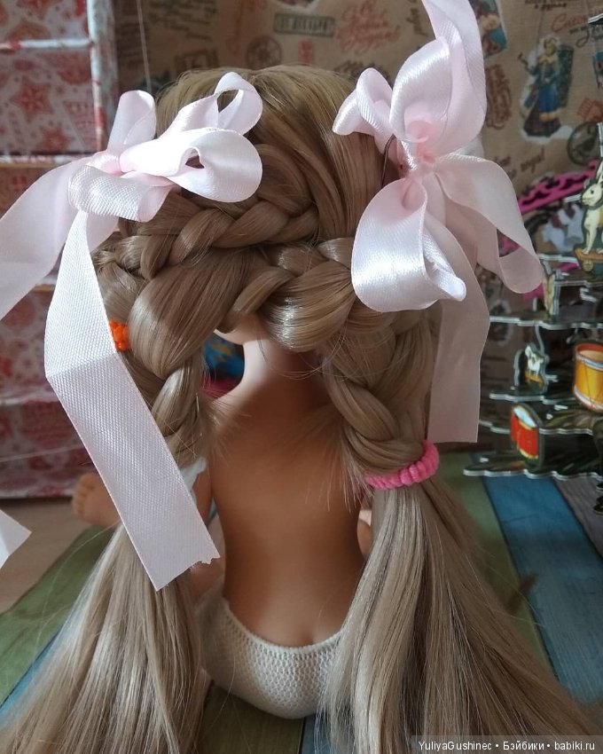 Прически для кукол — Перепрошивка волос и восстановление париков: МК (фото 8)