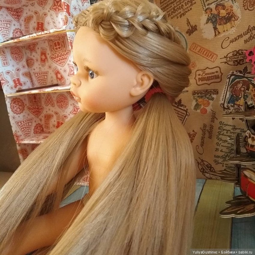 Прически для кукол — Перепрошивка волос и восстановление париков: МК (фото 5)