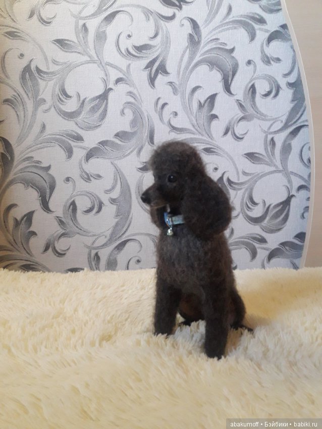 Собачки из шерсти — Валяные игрушки из шерсти: сухое валяние (фото 7)