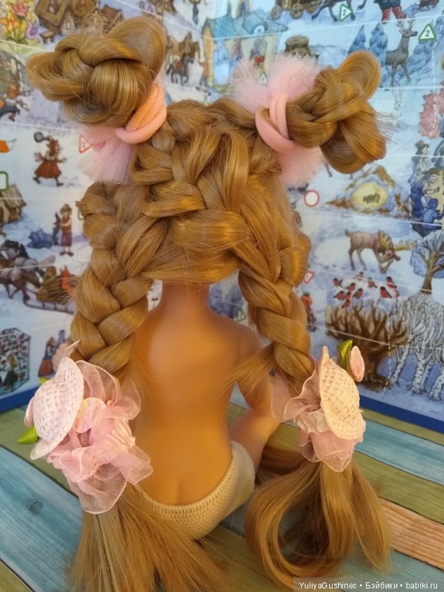 Прически для кукол 2 — Наши хобби и творчество: вышивка