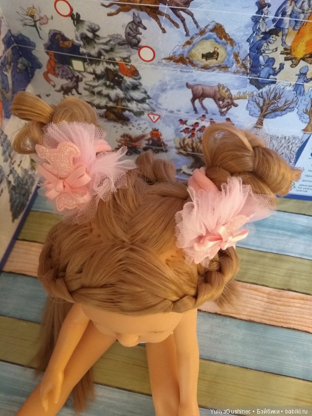 Прически для кукол 2 — Наши хобби и творчество: вышивка