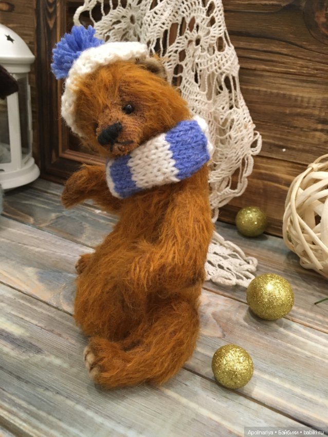 Утепляемся — Авторские мишки Тедди и друзья: фото (фото 2)