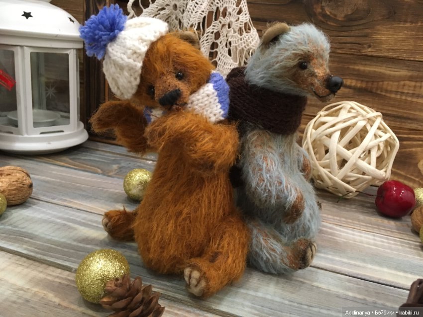 Утепляемся — Авторские мишки Тедди и друзья: фото (фото 5)