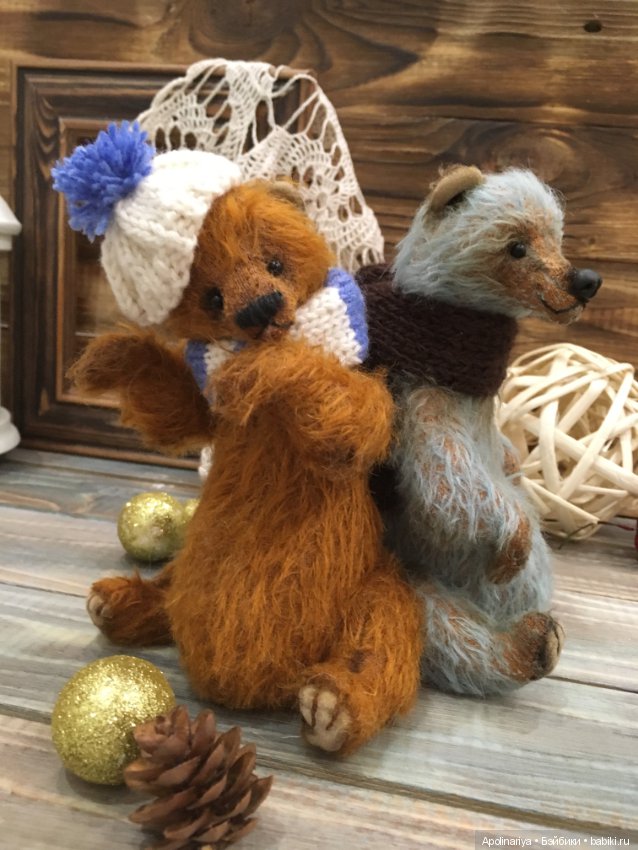 Утепляемся — Авторские мишки Тедди и друзья: фото (фото 6)