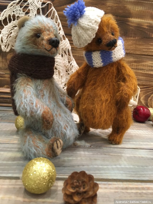 Утепляемся — Авторские мишки Тедди и друзья: фото (фото 7)