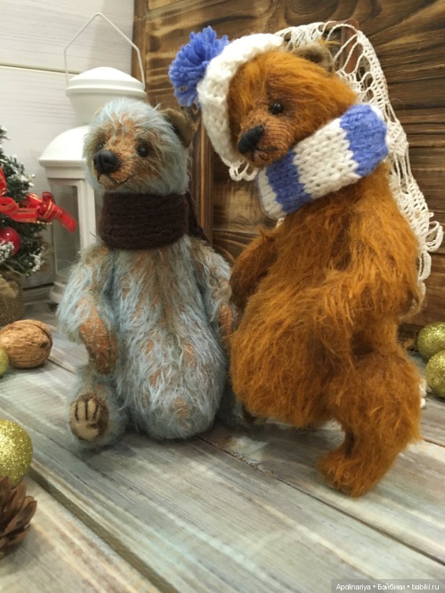 Утепляемся — Авторские мишки Тедди и друзья: фото (фото 9)