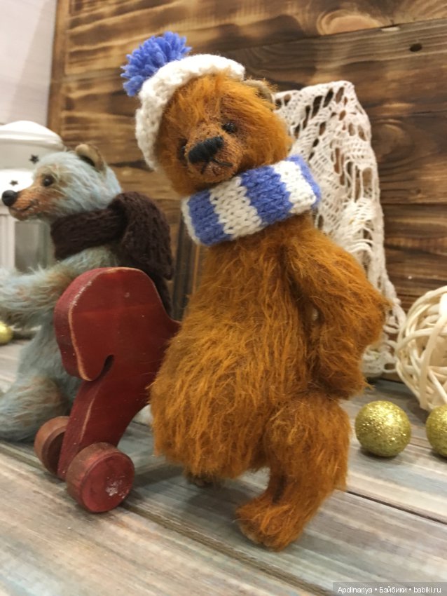 Утепляемся — Авторские мишки Тедди и друзья: фото