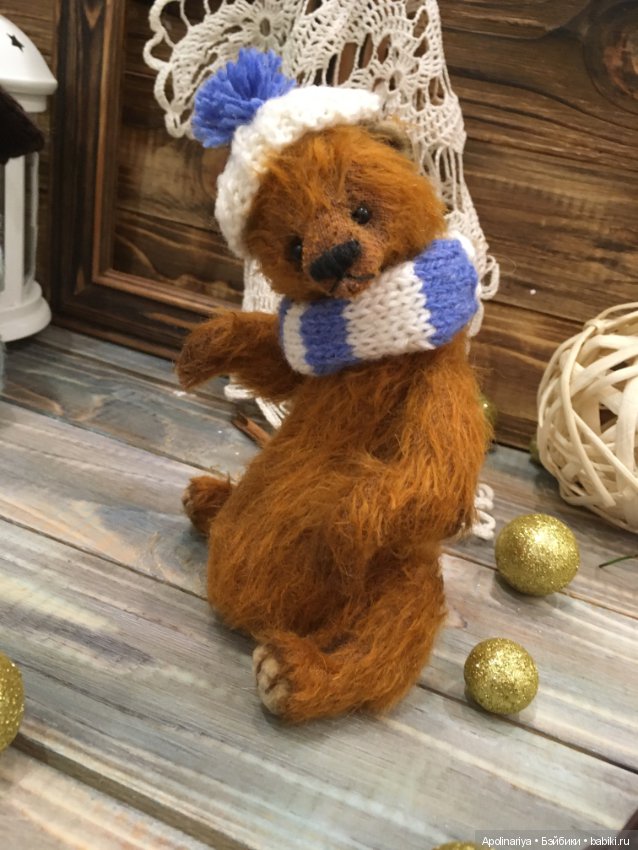 Утепляемся — Авторские мишки Тедди и друзья: фото