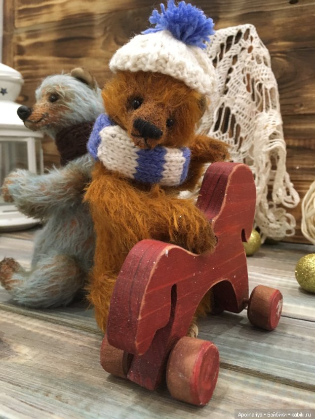 Утепляемся — Авторские мишки Тедди и друзья: фото