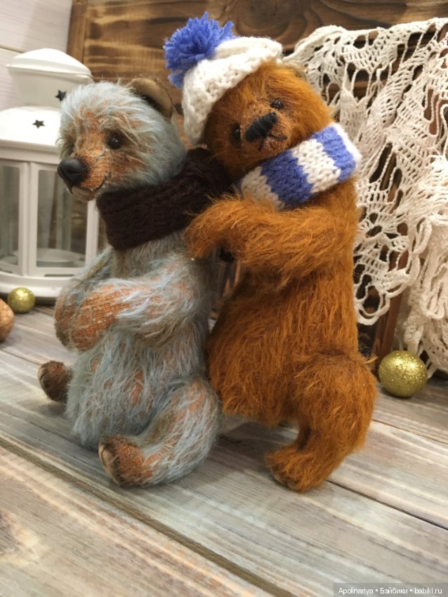 Утепляемся — Авторские мишки Тедди и друзья: фото