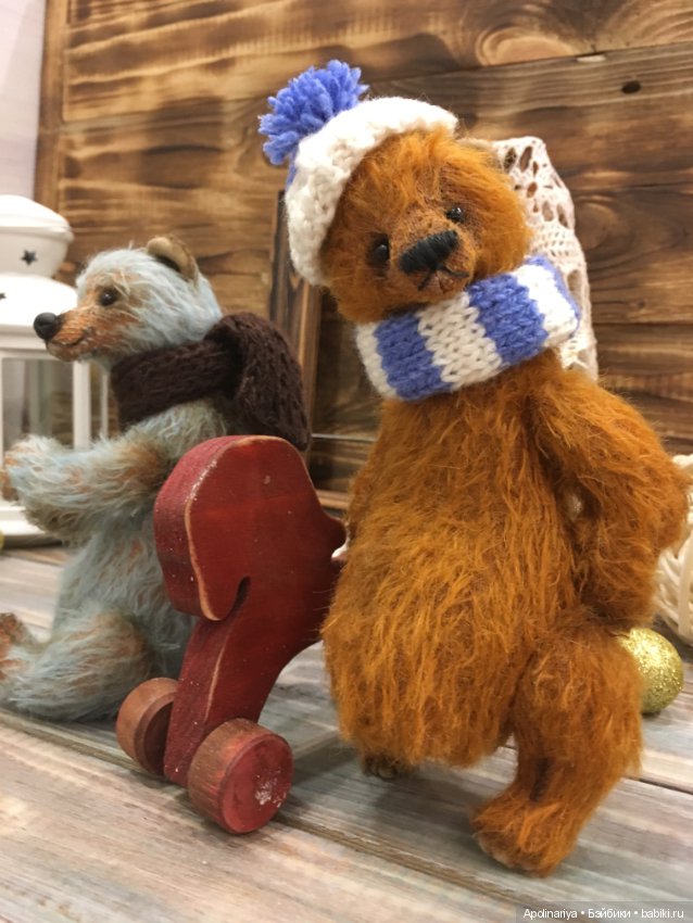 Утепляемся — Авторские мишки Тедди и друзья: фото