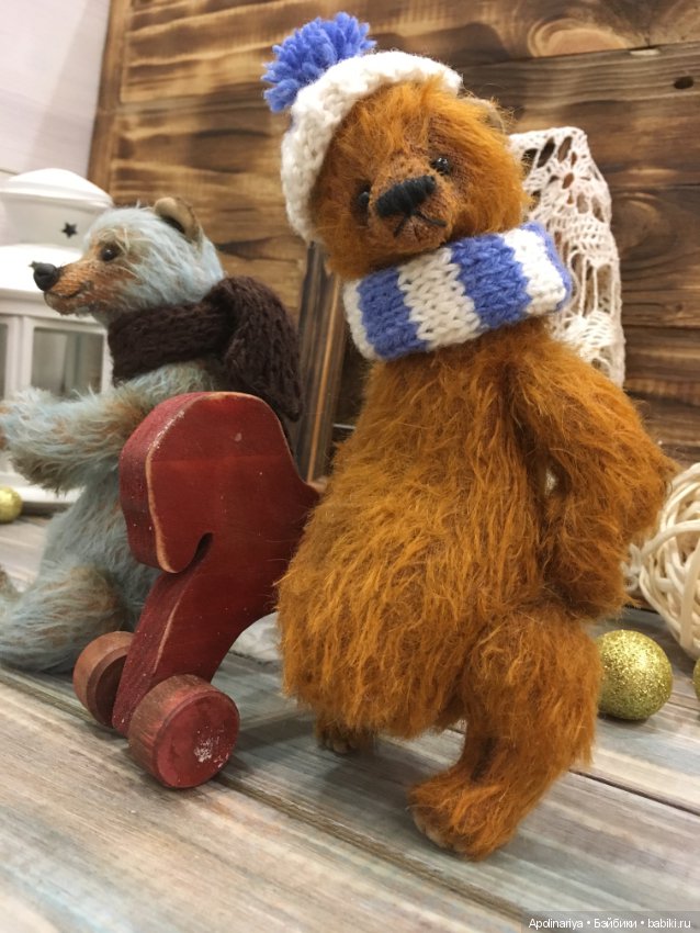 Утепляемся — Авторские мишки Тедди и друзья: фото
