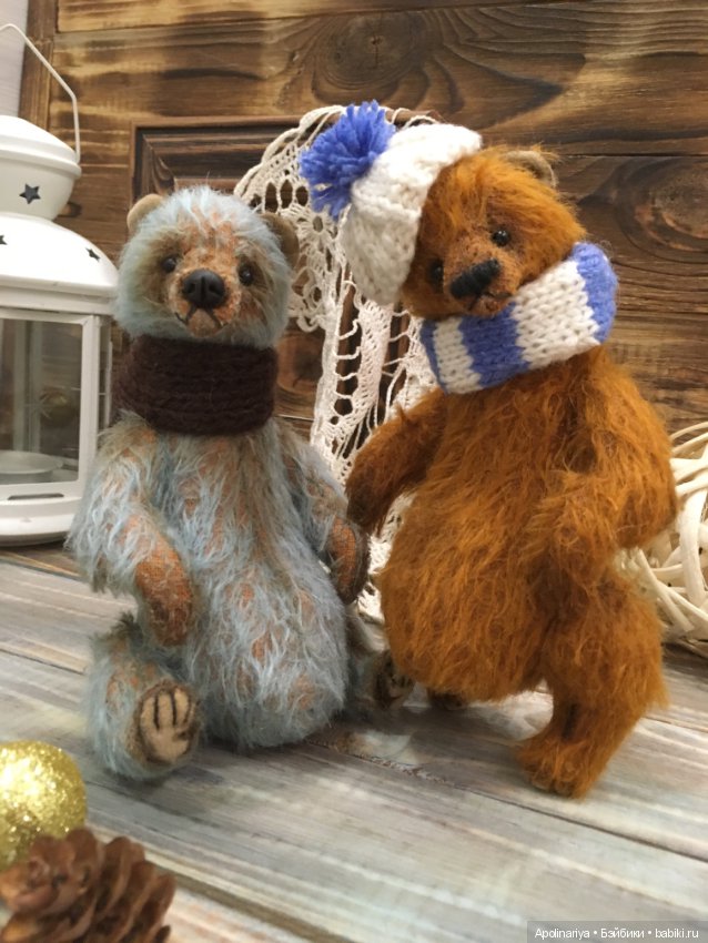 Утепляемся — Авторские мишки Тедди и друзья: фото (фото 8)