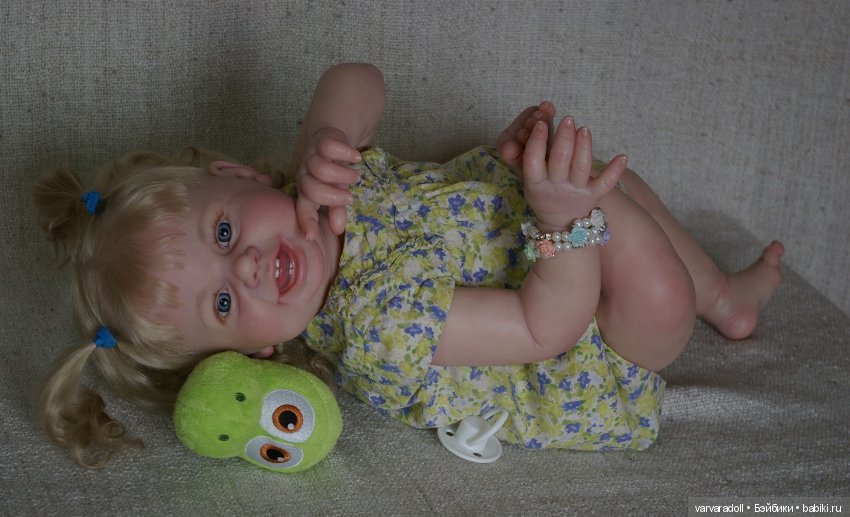 Улыбашка готова — Куклы Реборн (Reborn): работы мастеров