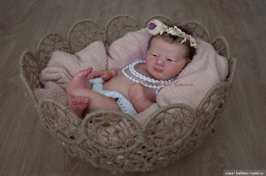 Realborn(R) Leilani awake, Bountiful Baby, автор прототипа ‎‎Silvia Ezquerra‎