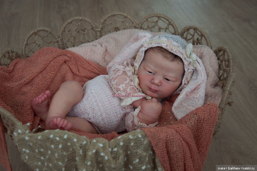 Realborn(R) Leilani awake, Bountiful Baby, автор прототипа ‎‎Silvia Ezquerra‎