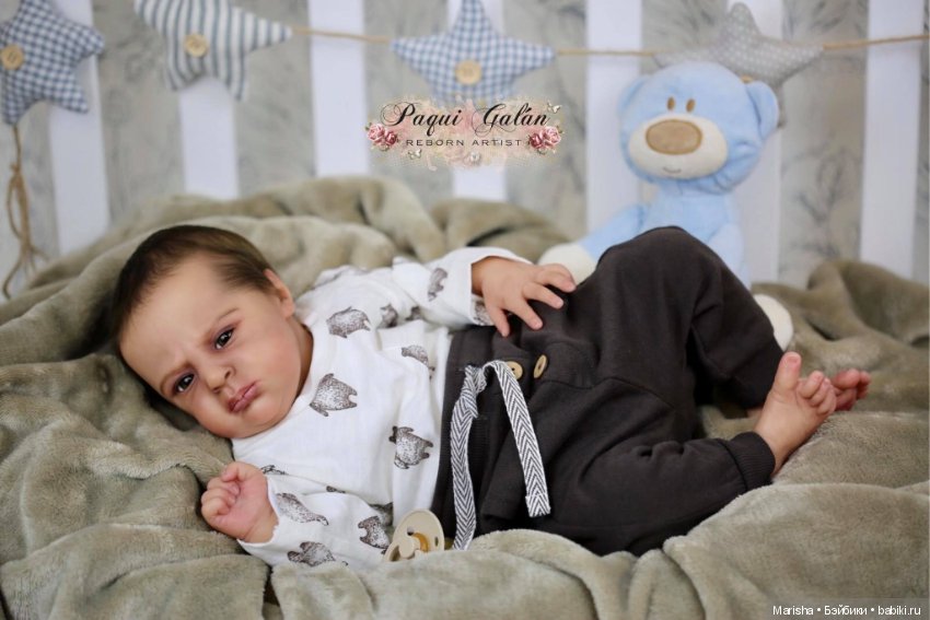 Jayden awake скульптора Natalie Scholl, автор прототипа Paqui Galan (фото 4)