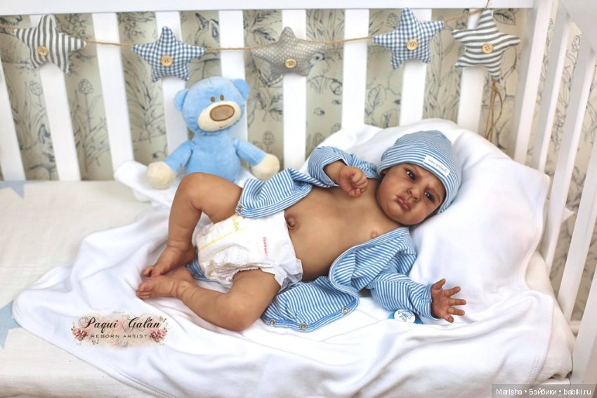 Jayden awake скульптора Natalie Scholl, автор прототипа Paqui Galan