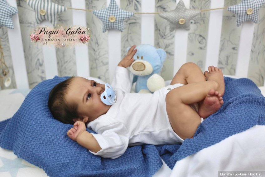 Jayden awake скульптора Natalie Scholl, автор прототипа Paqui Galan (фото 5)