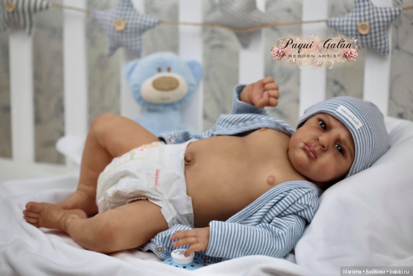 Jayden awake скульптора Natalie Scholl, автор прототипа Paqui Galan