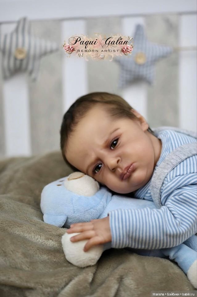 Jayden awake скульптора Natalie Scholl, автор прототипа Paqui Galan