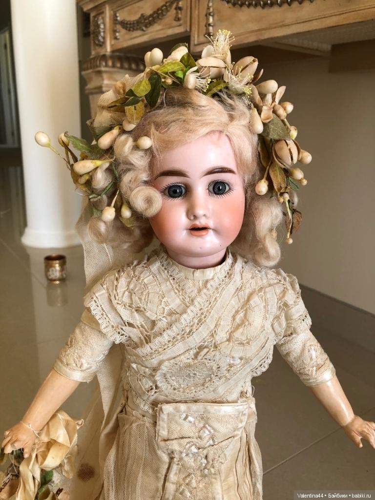Невеста на день рождения — Редкие антикварные куклы и реплики: воск