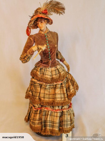 Невеста на день рождения — Редкие антикварные куклы и реплики: воск (фото 6)