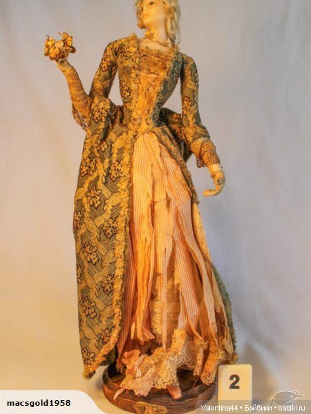 Невеста на день рождения — Редкие антикварные куклы и реплики: воск (фото 4)