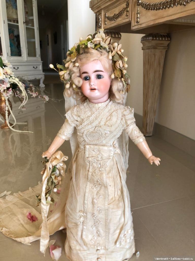 Невеста на день рождения — Редкие антикварные куклы и реплики: воск