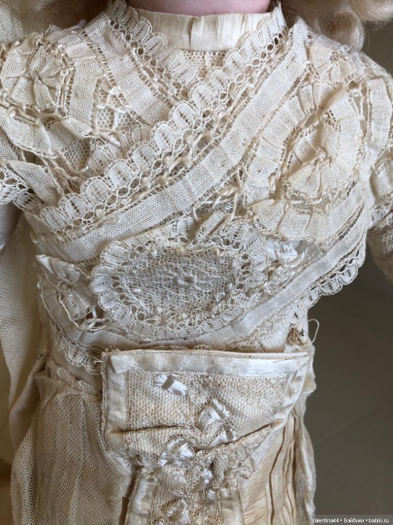 Невеста на день рождения — Редкие антикварные куклы и реплики: воск